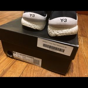 Y-3 ADIZERO RUNNER black size 11